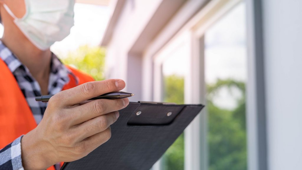 Reviewing home inspection conditions on a real estate offer